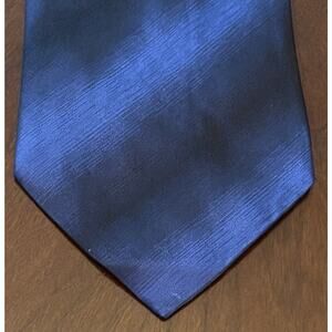 Matrix By Format Blue 100% Silk Men’s Neck Tie Made In Italy